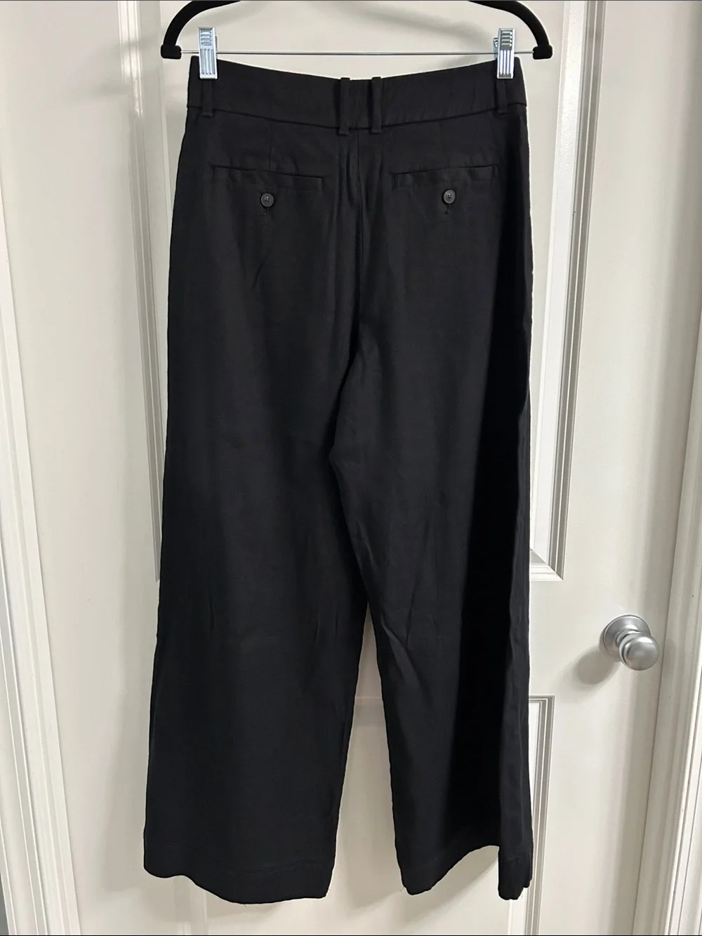 everlane - linen wide leg pant